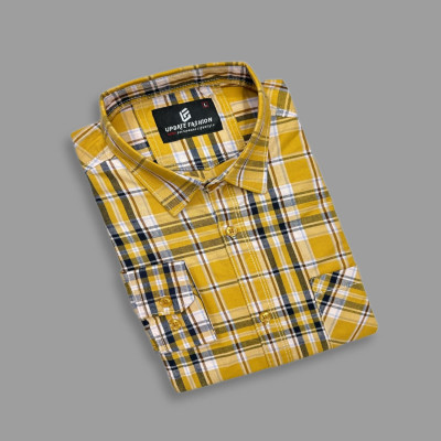 Full Sleeve Check Shirt for Men's